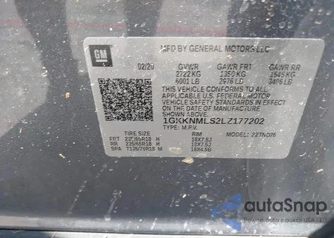 1GKKNMLS2LZ177202